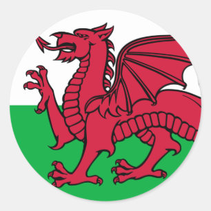 Adesivo Bandeira de Wales