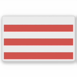 Adesivo Bandeira de Wismar, Alemanha
