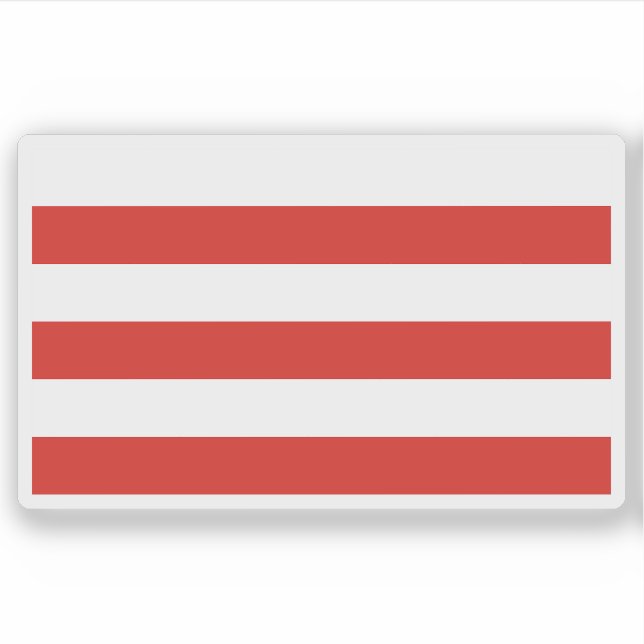 Adesivo Bandeira de Wismar, Alemanha (Frente)