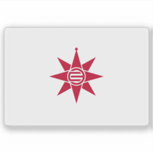 Adesivo Bandeira de Yokosuka, Kanagawa, Japão