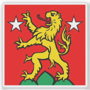 Adesivo Bandeira de Zermatt, Suiça