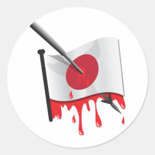 Adesivo bandeira do arpão da indicação da anti-baleaç