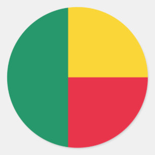 Adesivo Bandeira do Benim