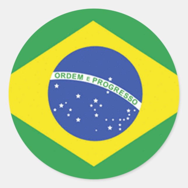 Adesivo Bandeira do Brasil (Frente)