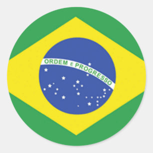 Adesivo Bandeira do Brasil
