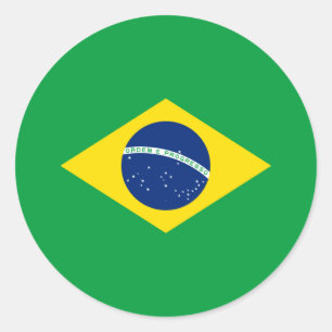 Adesivo Bandeira do Brasil