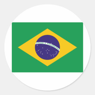 Adesivo Bandeira do Brasil