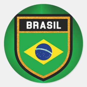 Adesivo Bandeira do Brasil
