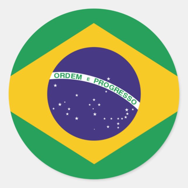 Adesivo Bandeira do Brasil (Frente)