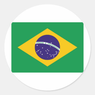 Adesivo Bandeira do Brasil