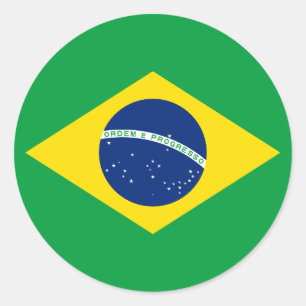 Adesivo Bandeira do Brasil