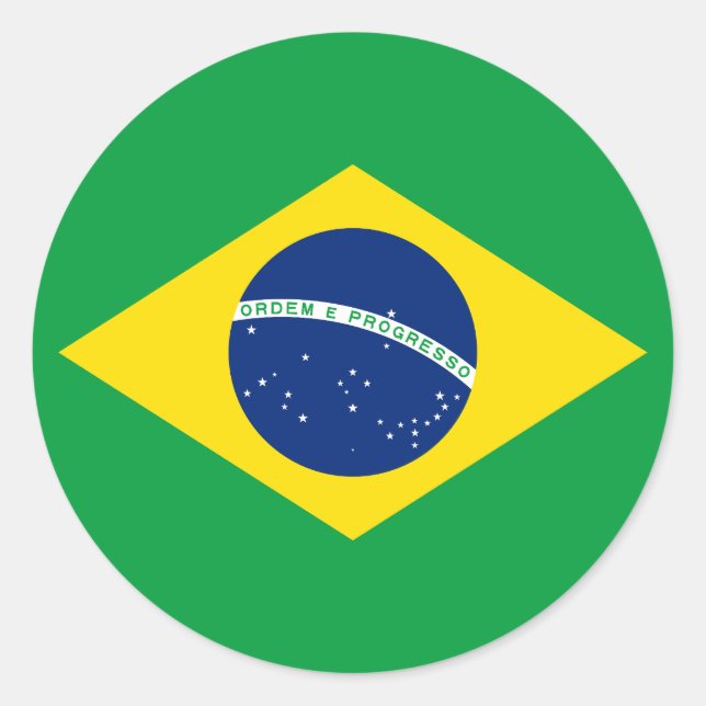 Adesivo Bandeira do Brasil (Frente)