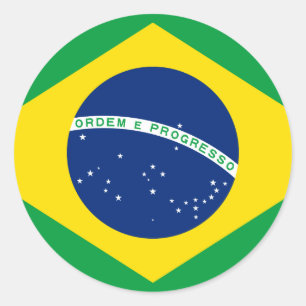 Adesivo Bandeira do Brasil (Brasil)