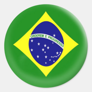 Adesivo bandeira do brasileiro de Brasil de 6 grande