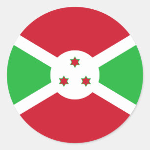 Adesivo Bandeira do Burundi, Bandeira do Burundi