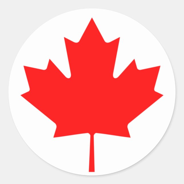 Adesivo Bandeira do Canadá (Frente)