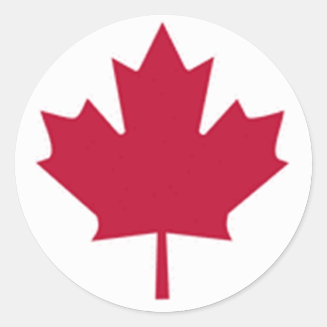 Adesivo Bandeira do Canadá (Frente)