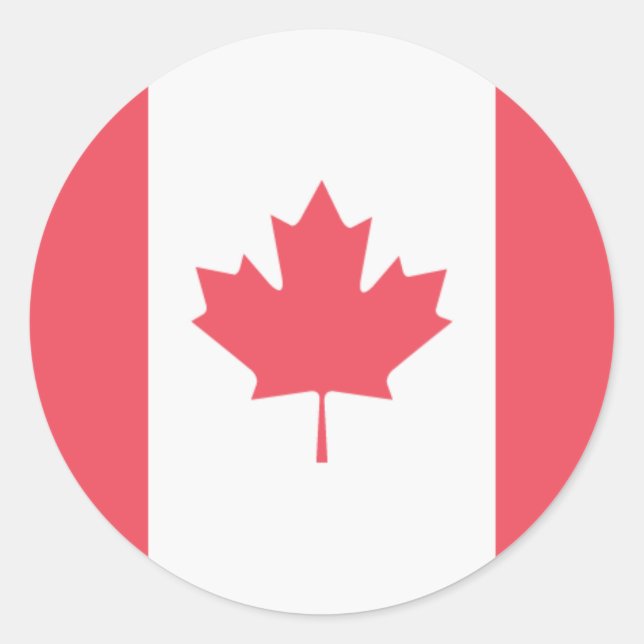 Adesivo Bandeira do Canadá (Frente)