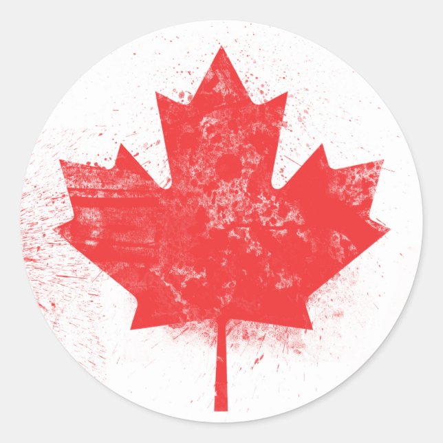 Adesivo Bandeira do Canadá (Frente)