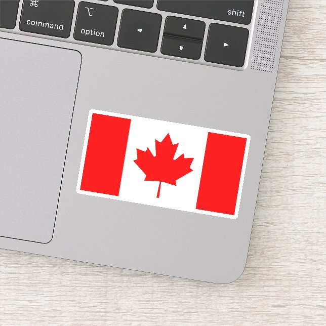 Adesivo Bandeira do Canadá (Detalhe)