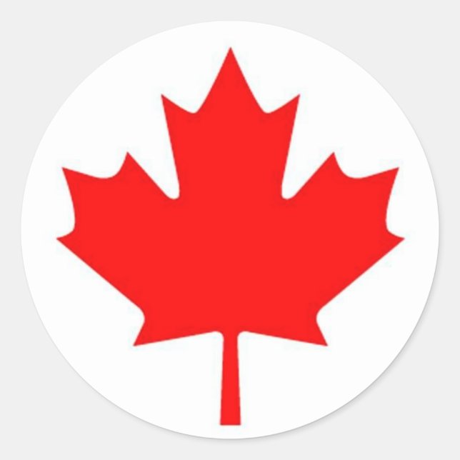 Adesivo Bandeira do Canadá (Frente)