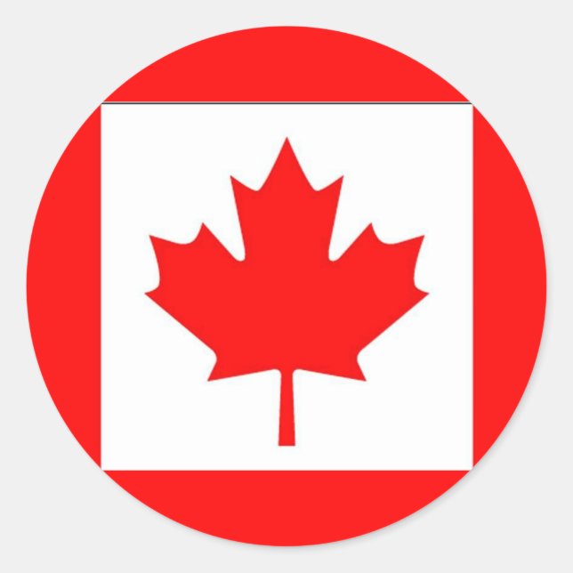Adesivo Bandeira do Canadá (Frente)