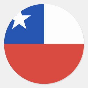 Adesivo Bandeira do Chile