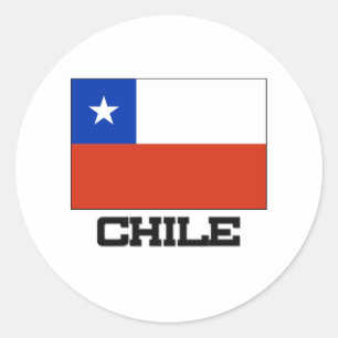 Adesivo Bandeira do Chile