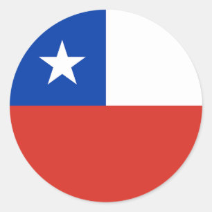 Adesivo Bandeira do Chile
