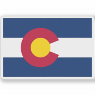 Adesivo Bandeira do Colorado