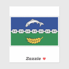 Adesivo Bandeira do condado de Berwick