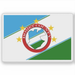 Adesivo Bandeira do Condado de Bomet, República do Quênia