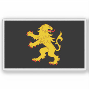 Adesivo Bandeira do condado de Ceredigion (Cardiganshire),