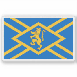 Adesivo Bandeira do condado de East Lothian, Escócia