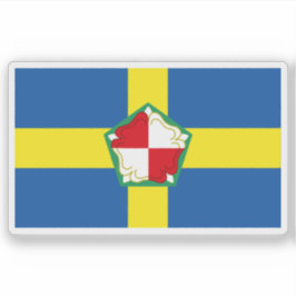 Adesivo Bandeira do condado de Pembrokeshire, País de Gale
