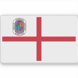 Adesivo Bandeira do Condado de Prince George, Maryland