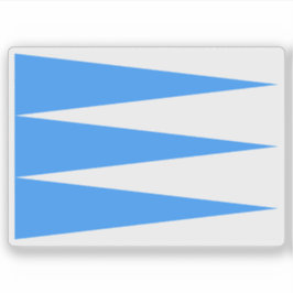 Adesivo Bandeira do condado de Sogn og Fjordane, Noruega