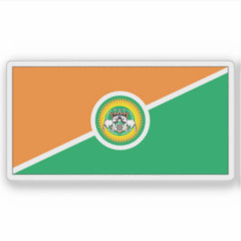 Adesivo Bandeira do Condado de Taita–Taveta, República do 