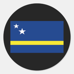 Adesivo Bandeira do Curaçao