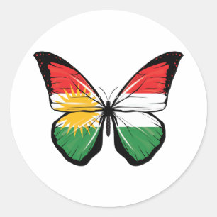 Adesivo Bandeira do Curdistão