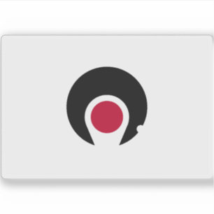 Adesivo Bandeira do Distrito de Kagoshima, Japão