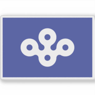 Adesivo Bandeira do Distrito de Osaka, Japão