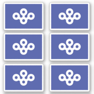 Adesivo Bandeira do Distrito de Osaka, Japão