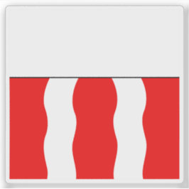 Adesivo Bandeira do distrito de Ouest Lausannois, Suiça