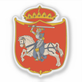 Adesivo Bandeira do domínio, Suecia da Lituânia sueca