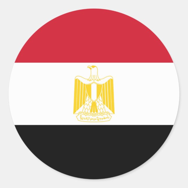Adesivo Bandeira do Egito (Frente)