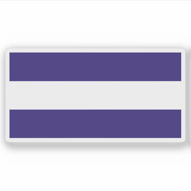 Adesivo Bandeira do estado de Cross River, Nigéria (Frente)