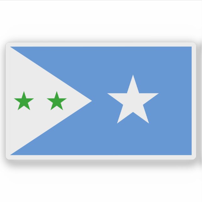 Adesivo Bandeira do Estado de Galmudug, Somália (2015-pres (Frente)