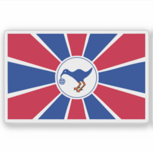 Adesivo Bandeira do Estado de Melekeok, Palau