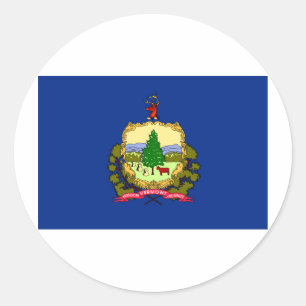 Adesivo Bandeira do estado de Vermont